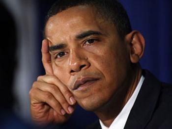 El presidente Barack Obama durante el discurso inagural de su segundo mandato en la Casa Blanca.