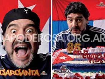 Maradona: “Los cubanos no tienen lujos, pero comen todos”