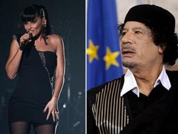 Las celebridades que cantaron a los Gadafi