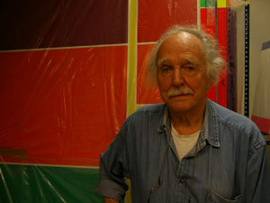 El pintor Waldo Balart en Madrid
