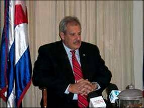 Alexis Bandrich, embajador de Cuba en Republica Dominicana.