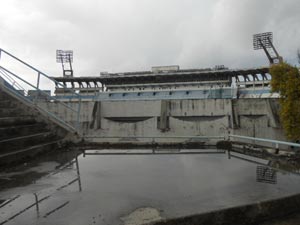 Vista desde una grada del Estadio Panamericano. Foto: Calixto Martínez, Hablemos Press