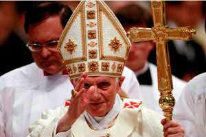 El Papa Benedicto XVI llega a Cuba el 26 de marzo.