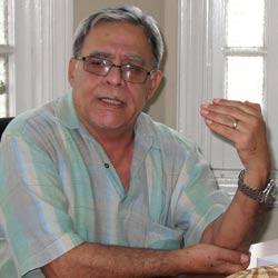 Percy Alvarado Godoy, el agente Fraile, en La Habana.