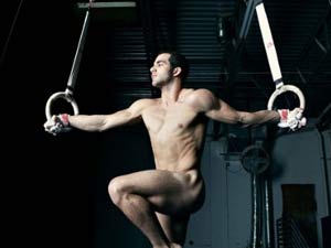 El gimnasta cubanoamericano Danell Leyva posa para la revista ESPN
