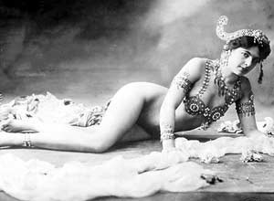 La Mata Hari en una foto de 1908.