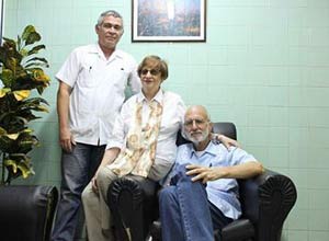 El contratista Alan Gross en una foto tomada en el Hospital Militar Carlos J. Finlay de La Habana, el pasado noviembre.