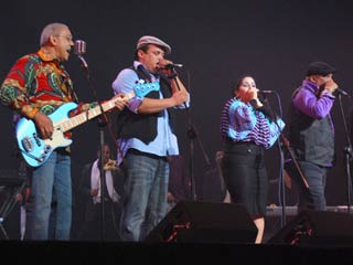 Juan Formell durante un concierto de Los Van Van, que este miércoles actuarán en el Teatro Principal de Caracas.