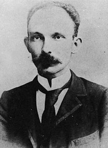 Foto original de José Martí, tomada en 1892.