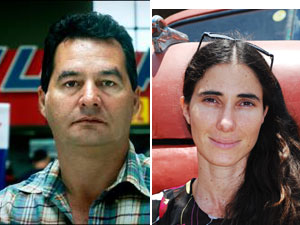 Yoani Sánchez y Angel Santiesteban reconocidos como héroes de la información