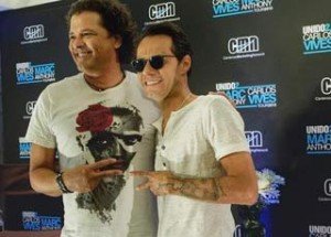 Marc Anthony y Carlos Vives quieren cantar en Cuba